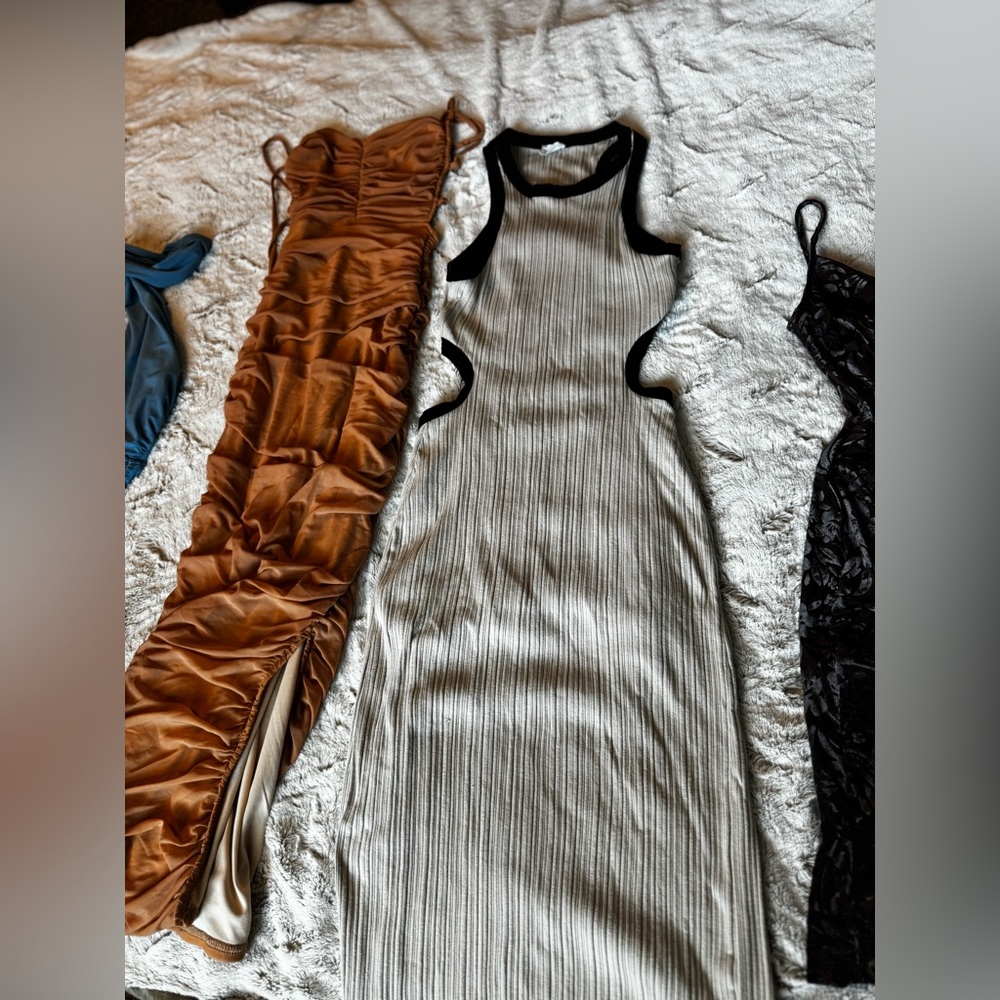 Backless long dresses